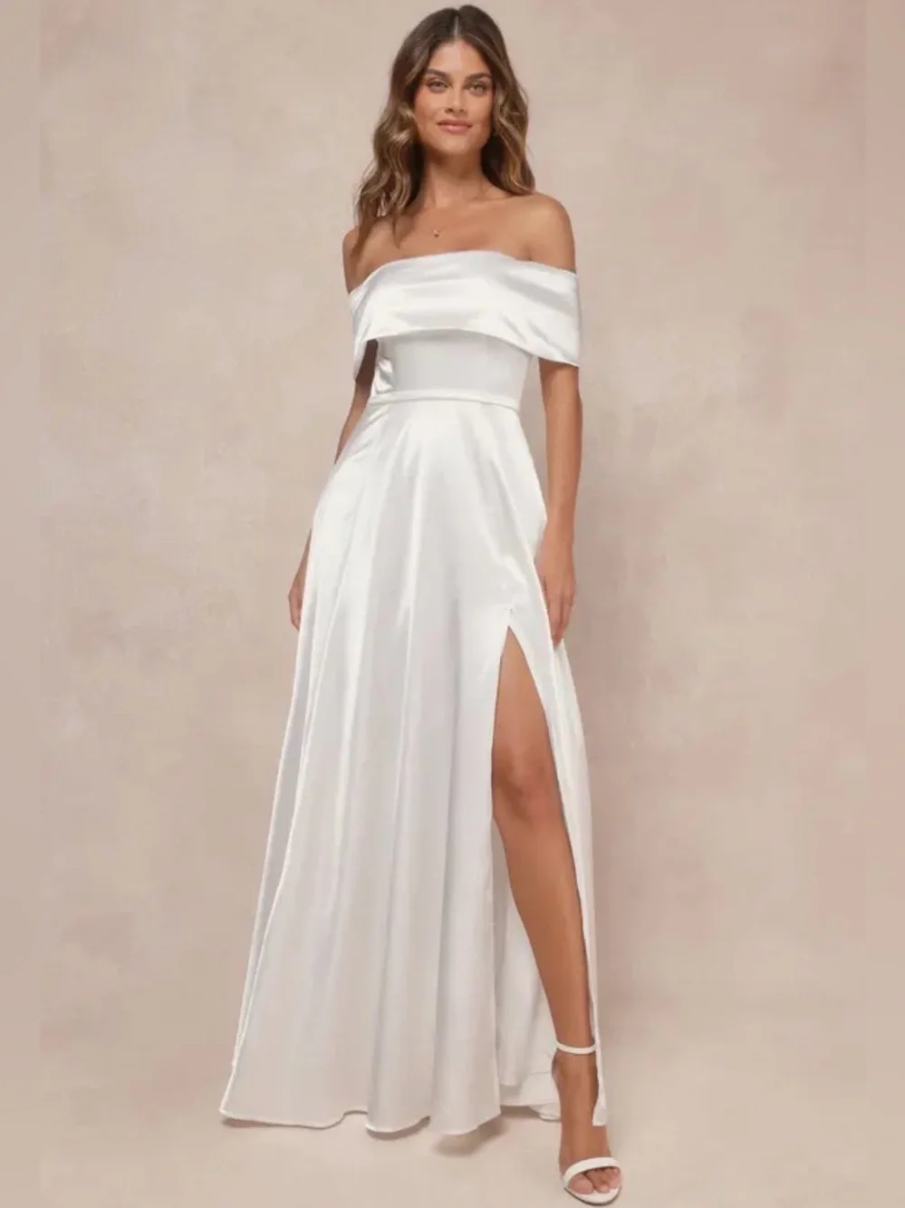 off shoulder dress lulus Exceptional Romance White Off-the-Shoulder Mermaid Maxi Dress
